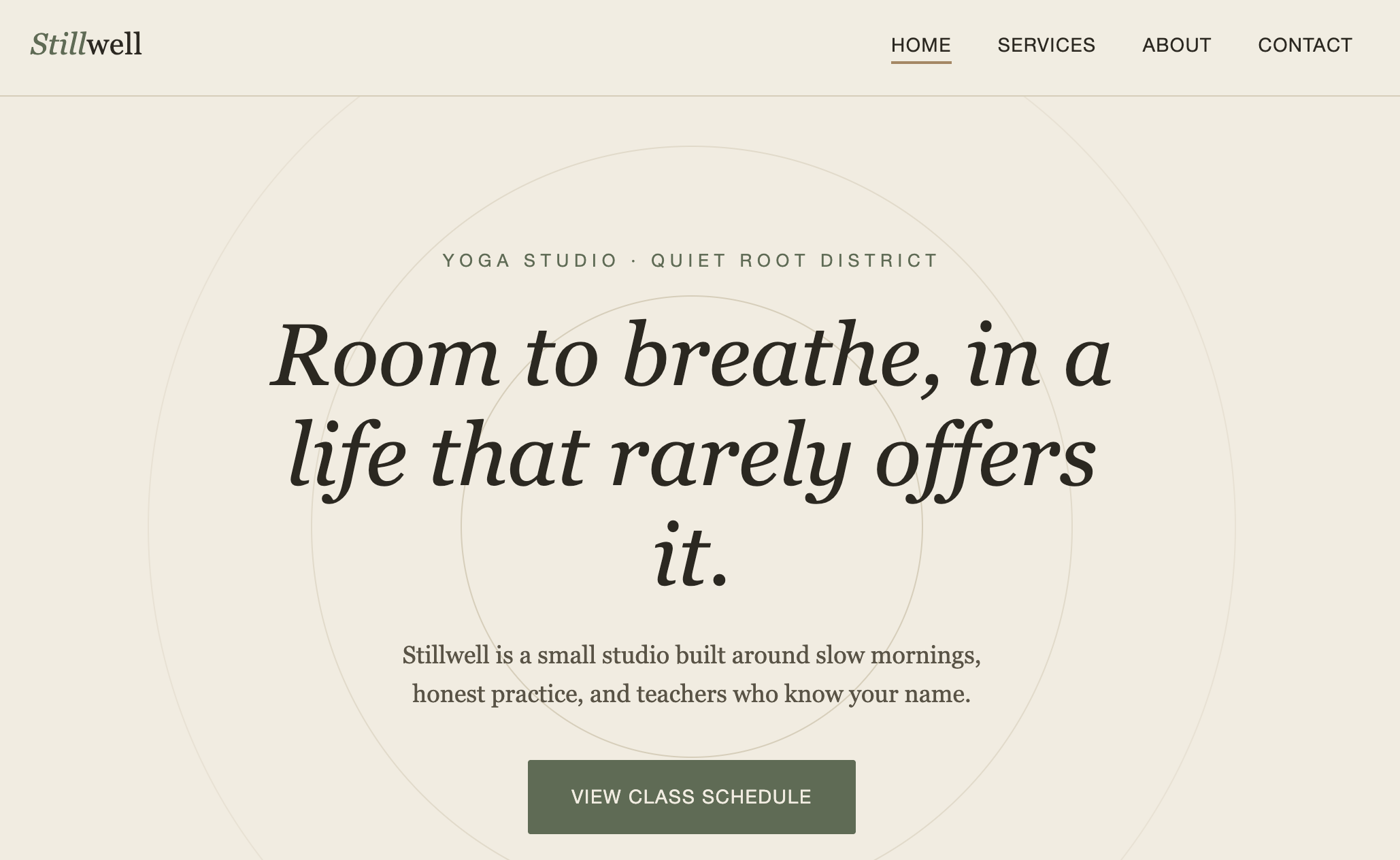 Stillwell website preview